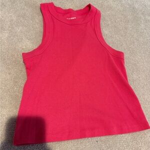Old Navy Ribbed Tank Top - Hot Pink